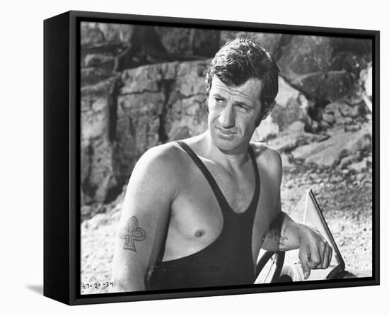 Jean-Paul Belmondo-null-Framed Stretched Canvas