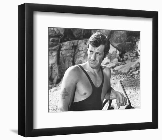 Jean-Paul Belmondo-null-Framed Photo