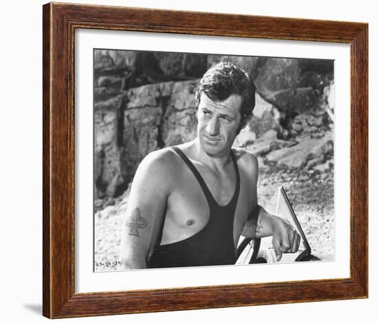 Jean-Paul Belmondo-null-Framed Photo