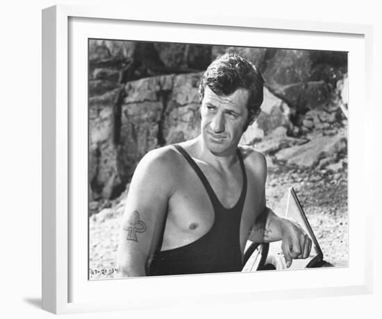 Jean-Paul Belmondo-null-Framed Photo