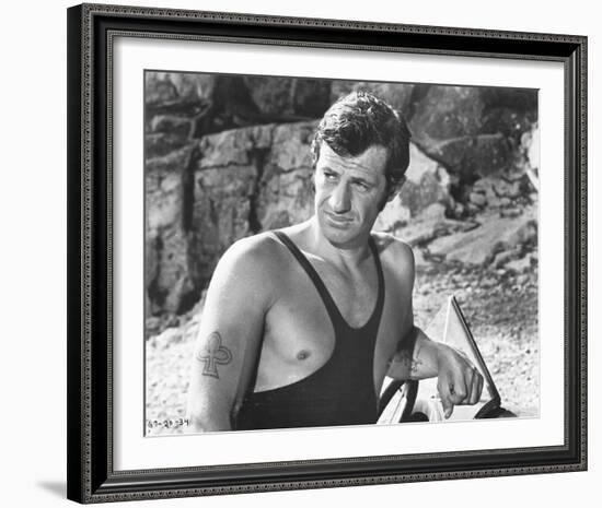 Jean-Paul Belmondo-null-Framed Photo