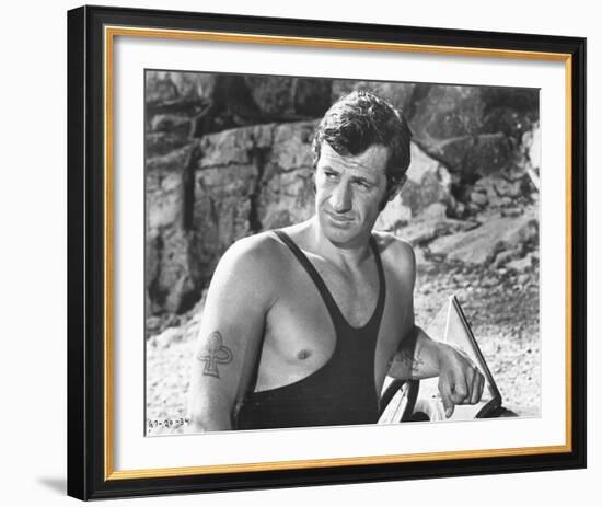 Jean-Paul Belmondo-null-Framed Photo