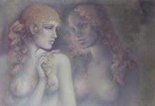 Les Deux Amies-Jean-Paul Cleren-Limited Edition