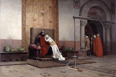 Execution of Jean Desmartes, 1383-Jean-Paul Laurens-Photographic Print