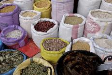 Spices in the Souks in the Medina, Marrakesh, Morocco, North Africa, Africa-Jean-Pierre De Mann-Photographic Print