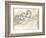 Jean-Pierre Hoschede (1877-1961) and Michel Monet (1878-1966) Drawing (Pencil on Paper)-Claude Monet-Framed Giclee Print