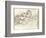 Jean-Pierre Hoschede (1877-1961) and Michel Monet (1878-1966) Drawing (Pencil on Paper)-Claude Monet-Framed Giclee Print