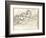 Jean-Pierre Hoschede (1877-1961) and Michel Monet (1878-1966) Drawing (Pencil on Paper)-Claude Monet-Framed Giclee Print