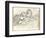 Jean-Pierre Hoschede (1877-1961) and Michel Monet (1878-1966) Drawing (Pencil on Paper)-Claude Monet-Framed Giclee Print