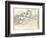 Jean-Pierre Hoschede (1877-1961) and Michel Monet (1878-1966) Drawing (Pencil on Paper)-Claude Monet-Framed Giclee Print