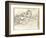 Jean-Pierre Hoschede (1877-1961) and Michel Monet (1878-1966) Drawing (Pencil on Paper)-Claude Monet-Framed Giclee Print