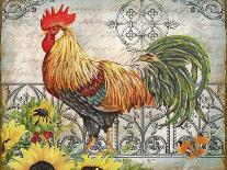 Ironwork Rooster B-Jean Plout-Giclee Print