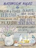 Lavender Bathroom Rules-Jean Plout-Giclee Print