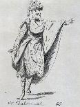 Sketch of Hippolytus' Costume for Phaedra-Jean Racine-Framed Premier Image Canvas