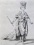 Sketch of Hippolytus' Costume for Phaedra-Jean Racine-Mounted Giclee Print