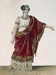 Sketch of Hippolytus' Costume for Phaedra-Jean Racine-Framed Premier Image Canvas