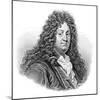 Jean Racine, French Poet and Dramatist-null-Mounted Giclee Print