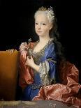 Portrait of Barbara of Portugal, C. 1735-Jean Ranc-Giclee Print