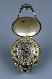 Skull-Shaped Clock, Silver and Gilt Brass, Geneva, Switzerland-Jean Sauve-Giclee Print