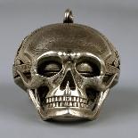 Skull-Shaped Clock, Silver and Gilt Brass, Geneva, Switzerland-Jean Sauve-Framed Giclee Print