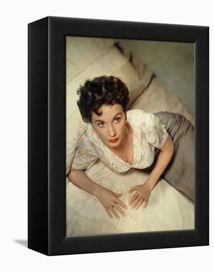 Jean Simmons-null-Framed Premier Image Canvas
