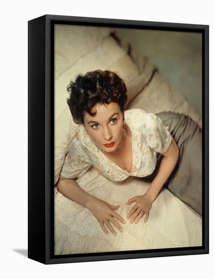 Jean Simmons-null-Framed Premier Image Canvas