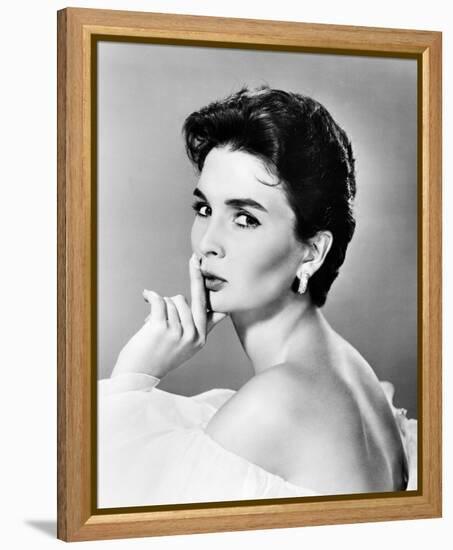 Jean Simmons-null-Framed Stretched Canvas