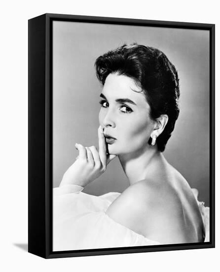 Jean Simmons-null-Framed Stretched Canvas