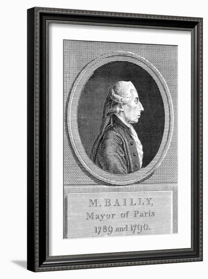 Jean Sylvain Bailly (1736-179), French Astronomer, Writer and Politician-null-Framed Giclee Print