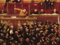 Jean Jaures,1859 - 1914, French Socialist, at the Tribunal of the Dreyfus Affair-Jean Veber-Giclee Print