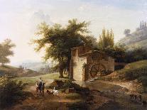A Mill, 1800-06-Jean Victor Bertin-Giclee Print