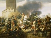 Le combat devant l'Hôtel de Ville, le 28 juillet 1830-Jean Victor Schnetz-Giclee Print