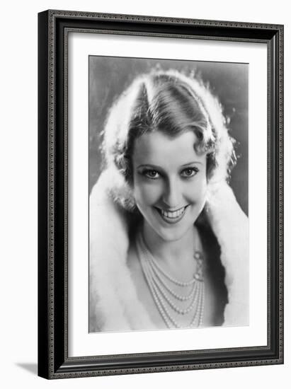 Jeanette Macdonald (1903-196), American Actress and Singer, 20th Century-null-Framed Photographic Print