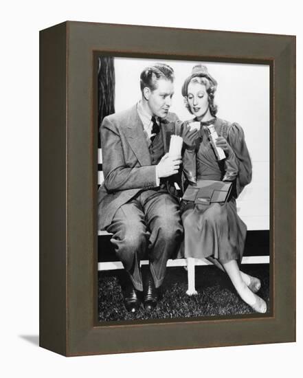 Jeanette Macdonald And Nelson Edd-null-Framed Stretched Canvas