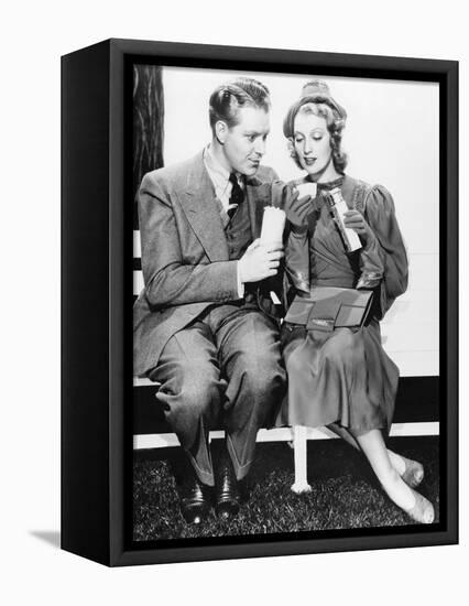 Jeanette Macdonald And Nelson Edd-null-Framed Stretched Canvas