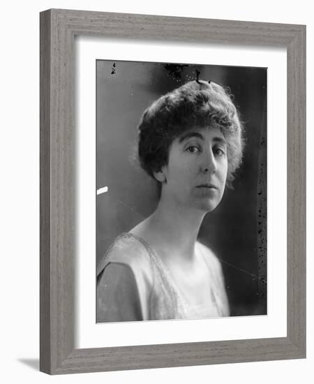 Jeanette Rankin, c.1917-Harris & Ewing-Framed Photographic Print