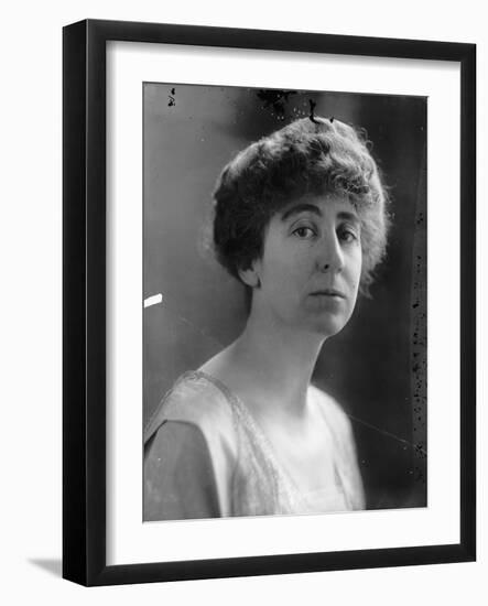 Jeanette Rankin, c.1917-Harris & Ewing-Framed Photographic Print