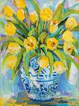 Ginger Jar Tulips-Jeanette Vertentes-Framed Art Print