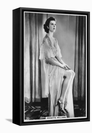 Jeanette Williams, C1938-null-Framed Premier Image Canvas