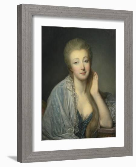 Jeanne Bécu, Comtesse Du Barry (1743-179)-Jean-Baptiste Greuze-Framed Giclee Print