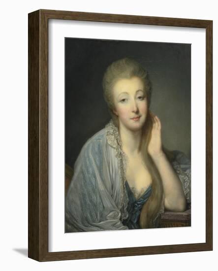 Jeanne Bécu, Comtesse Du Barry (1743-179)-Jean-Baptiste Greuze-Framed Giclee Print