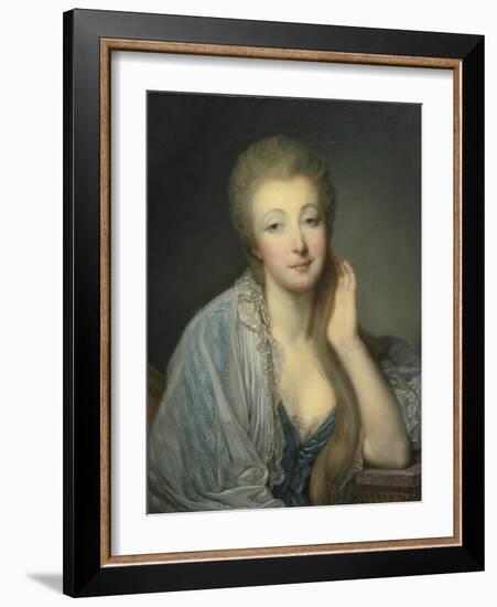 Jeanne Bécu, Comtesse Du Barry (1743-179)-Jean-Baptiste Greuze-Framed Giclee Print