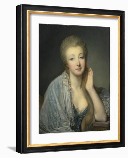 Jeanne Bécu, Comtesse Du Barry (1743-179)-Jean-Baptiste Greuze-Framed Giclee Print