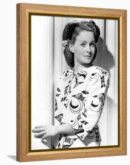 Jeanne Crain, Ca. Mid-1940s-null-Framed Stretched Canvas