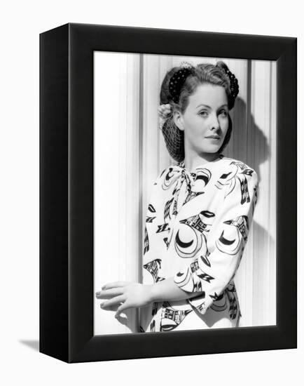 Jeanne Crain, Ca. Mid-1940s-null-Framed Stretched Canvas