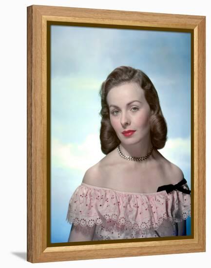 Jeanne Crain (photo)-null-Framed Stretched Canvas