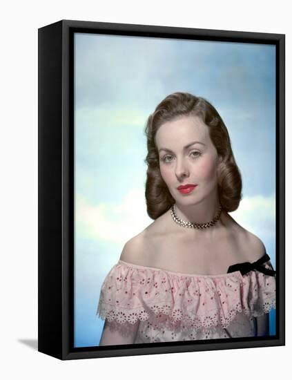 Jeanne Crain (photo)-null-Framed Stretched Canvas