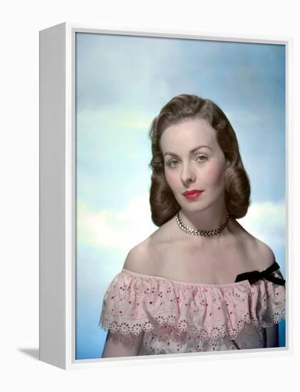 Jeanne Crain (photo)-null-Framed Stretched Canvas