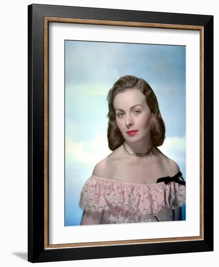 Jeanne Crain (photo)-null-Framed Photo