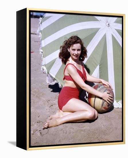 Jeanne Crain-null-Framed Stretched Canvas